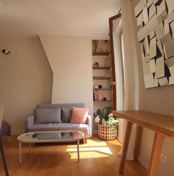 Studio Calme Et Ensoleille Entierement Renove ปารีส ภายนอก รูปภาพ
