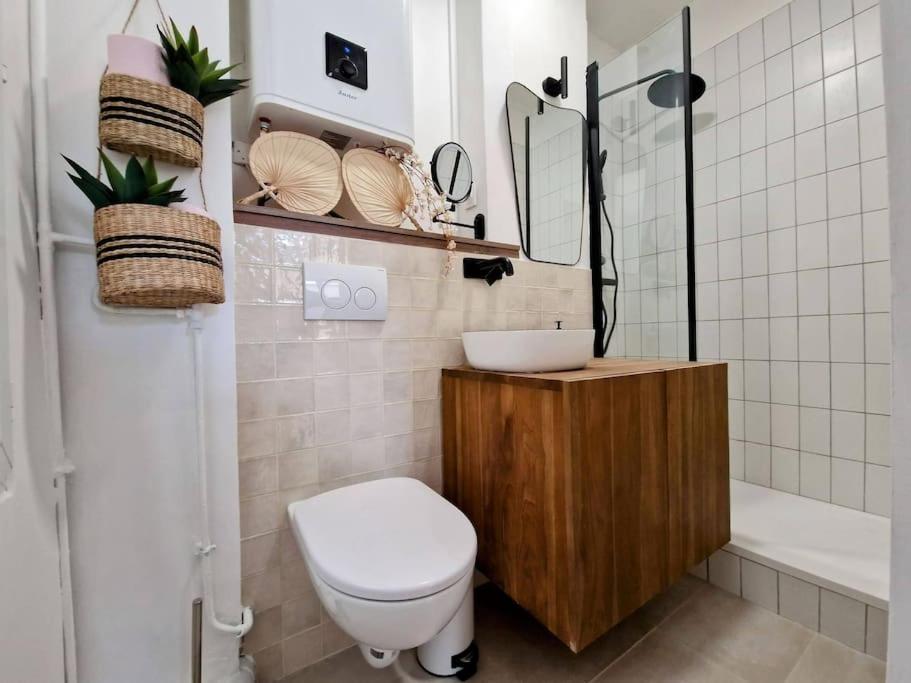Studio Calme Et Ensoleille Entierement Renove ปารีส ภายนอก รูปภาพ