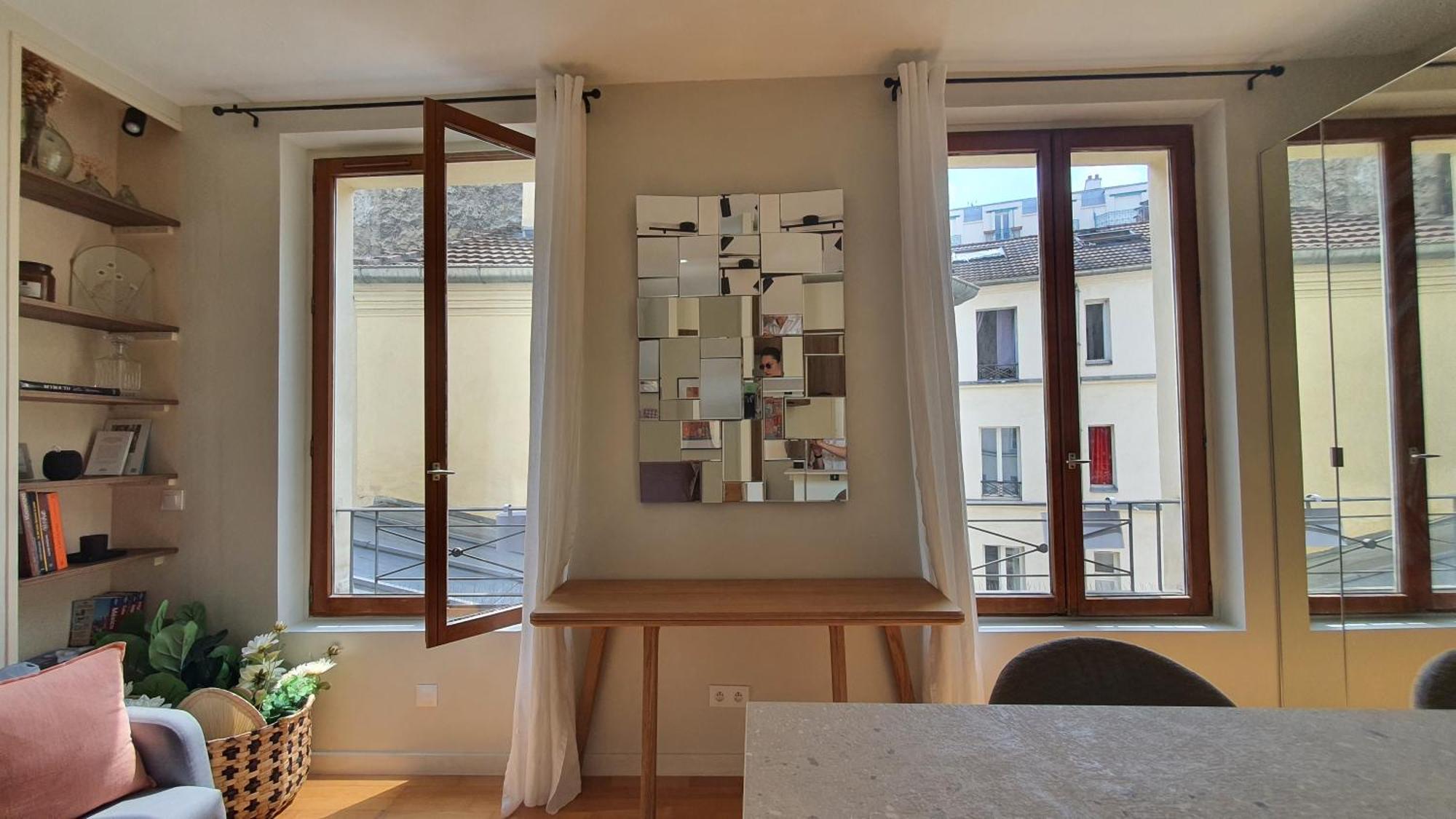 Studio Calme Et Ensoleille Entierement Renove ปารีส ภายนอก รูปภาพ